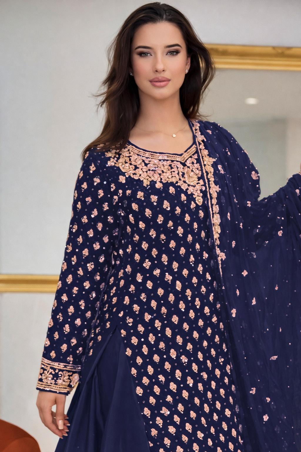 Fabric Chiffon Dress – 6 Colors Available