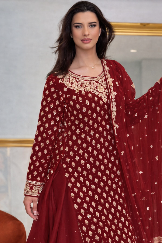 Fabric Chiffon Dress – 6 Colors Available